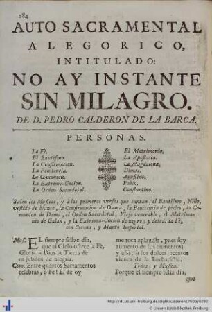 No ay instante sin Milagro.