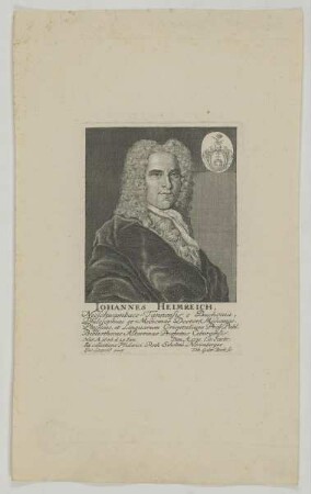Bildnis des Iohannes Heimreich