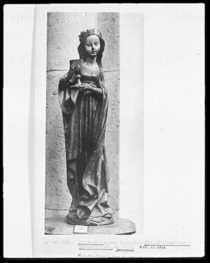 Flügelaltar — Madonna mit Heiligen — Sankta Barbara
