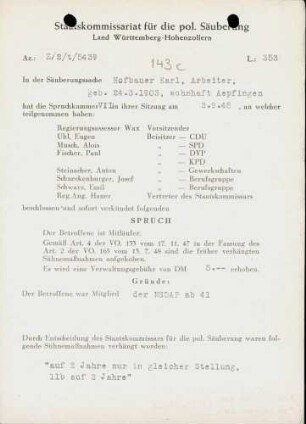 Hofbauer, Karl
