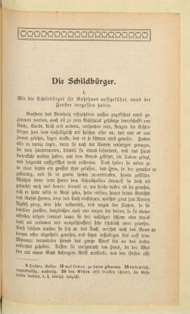 Die Schildbürger