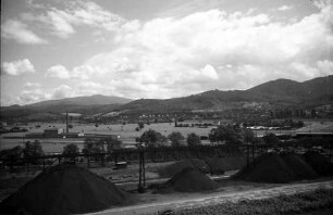 Freiburg: Blick vom Gasometer auf Kohlenhalden