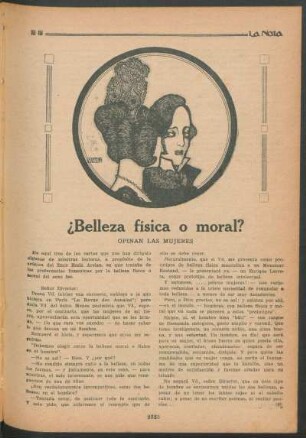 ¿Belleza física o moral? : Opinan las mujeres