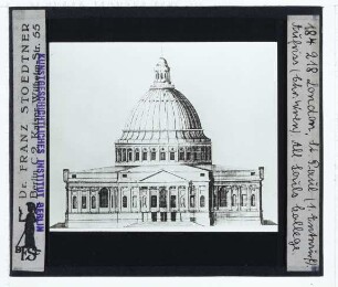 London, St. Paul's Cathedral : Aufriss