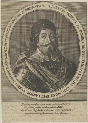 Bildnis von Gvlielmo IV., Herzog von Sachsen-Weimar