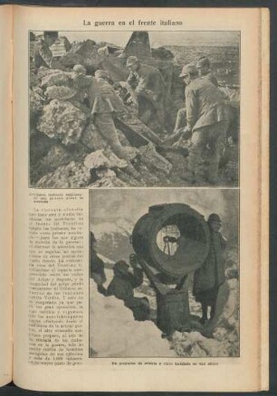 La guerra en el frente italiano