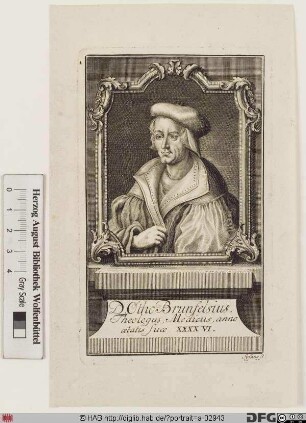 Bildnis Otto Brunfels