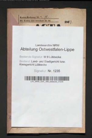 Erblasser: Schwettmann, Franz Wilhelm; Erblasser: Schwettmann, Anne Margarethe Christine Wilhelmine, geb. Ötker:
