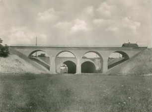 Brückenabbruch und Neubau Peiskretscham, Deutschland, 1939
