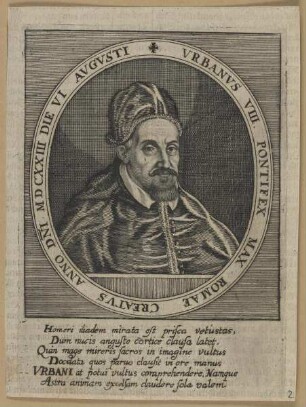 Bildnis des Papst Vrbanvs VIII.