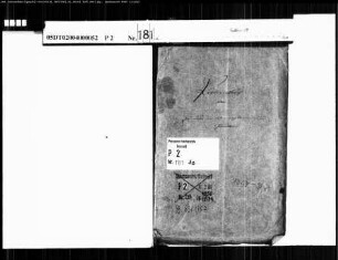Belegakte zu dem Zivilstandsregister der Juden der Gemeinde Fürstenberg mit den Orten Bleiwäsche, Essentho, Fürstenberg, Giershagen, Leiberg, Meerhof, Oesdorf, Wünnenberg (Akte (Protokollbuch) G 1850-1874)