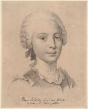 Bildnis Brühl, Aloys Friedrich von, Schriftsteller (1735-1793)