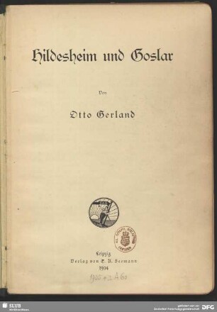 Hildesheim und Goslar