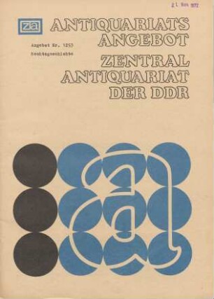 Nr. 1253: Rechtsgeschichte
