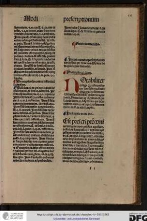 Prescriptio xx horarum.