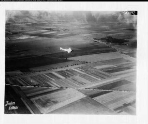 Trinum (b. Köthen), Flugzeug Junkers G 24 über Trinum