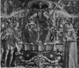 Marienkrönungs-Altar — Krönung Mariens mit Heiligen