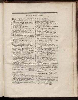 Errata du secound Volume.