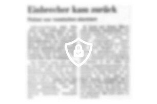 Einbrecher kam zurück