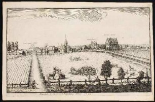 Feucht. 2. Meil von Nürnberg. Anno. 1702. - Feucht
