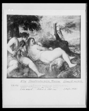 Nymphe und Schäfer