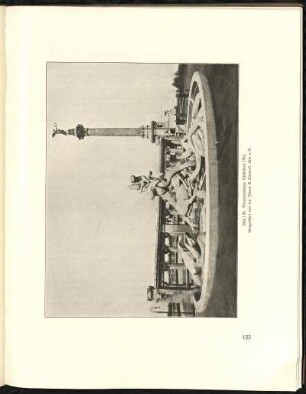 Abb. 138. Brunnenanlage Düsseldorf 1902. Ausgeführt von der Firma E. Schwenk, Ulm a. D.