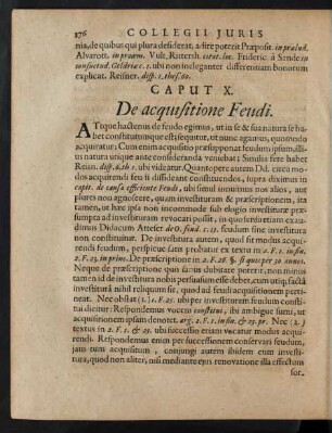 Caput X. De acquisitione Feudi.