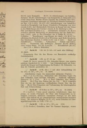 Criminalrecht [2° Cod. Ms. jurid. 99 - 8° Cod. Ms. jurid. 107s]