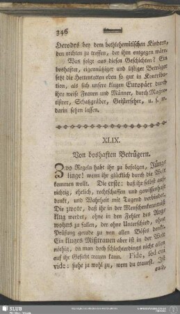 XLIX. Von boshaften Betrügern