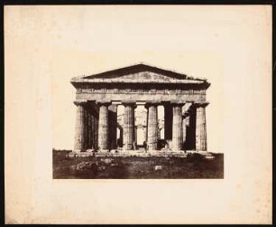 Neptuntempel, Paestum: Frontansicht