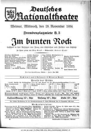 Im bunten Rock