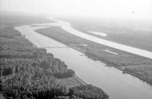 Schoenau (Frankreich), Weisweil: Rhein und Rheinseitenkanal