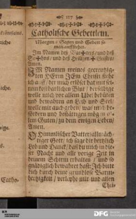 Catholische Gebettlein.