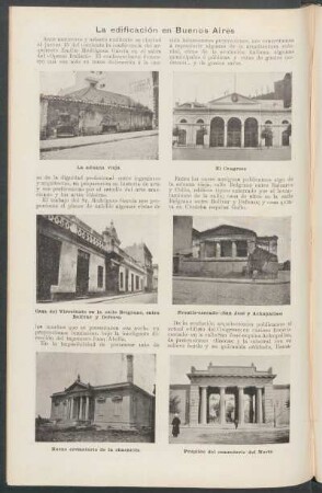 La edificación en Buenos Aires
