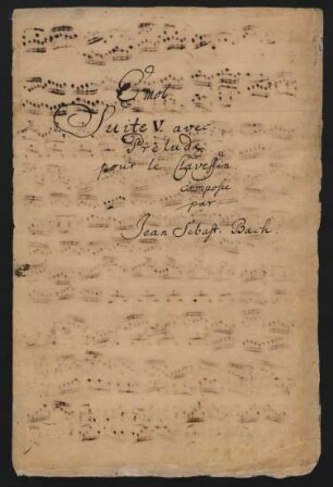 Suiten; cemb; e-Moll; BWV 810