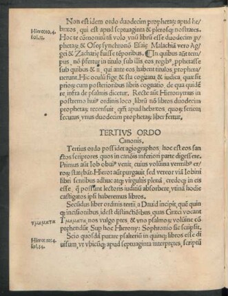 Tertius Ordo Canonis.