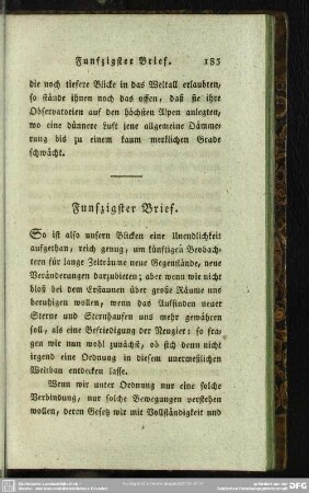 Funfzigster Brief