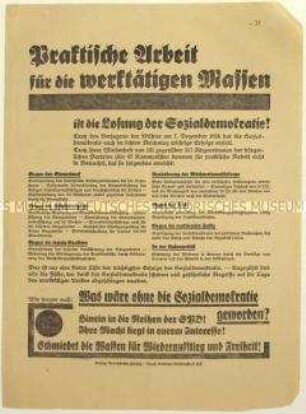 Aufruf zum Eintritt in die SPD