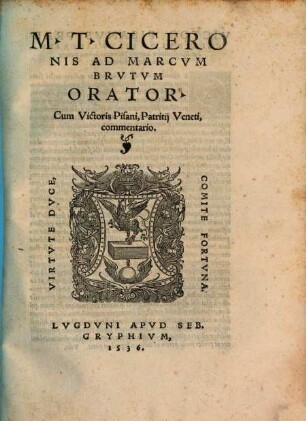 Ad Marcum Brutum orator