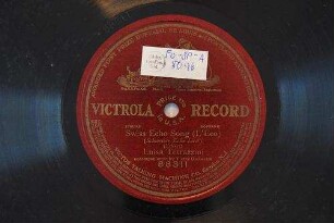 Swiss Echo Song / (Eckert)