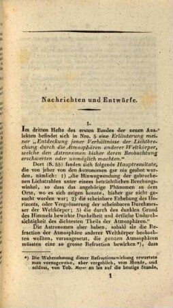 Neue Analekten für Erd- und Himmelskunde. 2. 1835/36