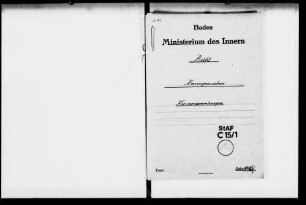 Kreisversammlungen im Landkreis Bühl