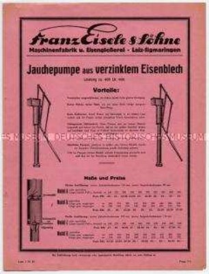Jauchepumpen