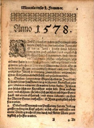 Gründtlicher Bericht Etlicher Gnaden vnd Wunderzaichen, so der Allmechtige Gott, durch das ersprießliche fürbitt der seeligisten Junckfrauen vnd Muetter Gottes Maria, bey dem würdigen vnser lieben Frauen Gotshauß auff dem Hohenpeissenberg, Bistumbs Freising ... gewürcket vnd erwisen hat