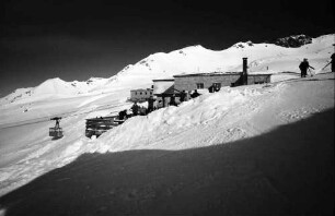 Oberstdorf: Nebelhorn; Bergstation, seitlich gesehen