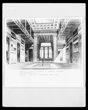 Pompeji, Casa di Cassia, Atrium