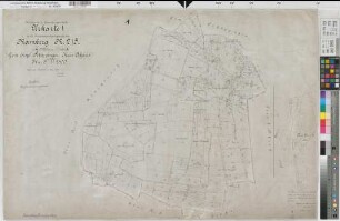 Schöppingen (Schöppingen), Zusammenlegung Ramsberg, Bl. 3 Urkarte I Flur 6