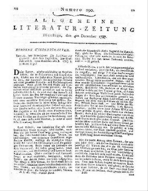 [Lee, H.]: Die Irrthümer aus Unschuld. Bd. 1-2. Aus dem Englischen. Leipzig: Schwickert 1787