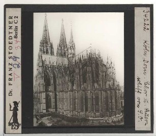 Köln, Dom : Außenansicht von SO