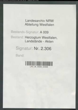 Abrechnung der französischen Kriegskosten 1800/1801